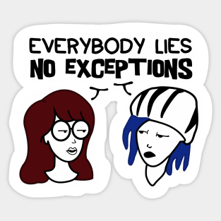 Two peas in a pod Sticker